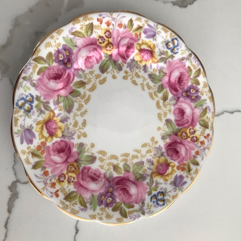 Floral Bone China Set